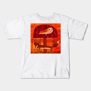 Fox and Owl Kids T-Shirt